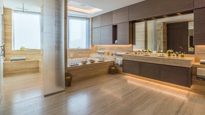 This bathroom is as big as a studio apartment. Courtesy Luxury Property