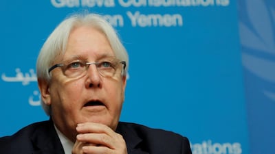 Mr Griffiths hoped of talks by the end of the month, but this has been pushed back. Reuters