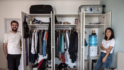 Doors can also include cabinet doors which many people will likely have in their homes. AFP