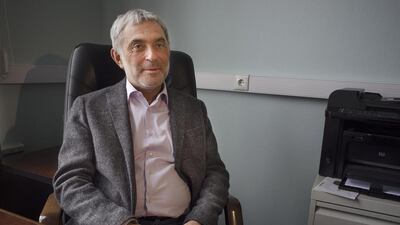 Sergei Arshinov, the co-owner of Yalta Film Studios in Crimea which was slated for nationalisation in September. Alexander Zemlianichenko / AP Photo