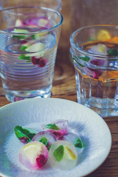 Swap soft drinks for flavoured water for a healthier option. Courtesy Scott Price