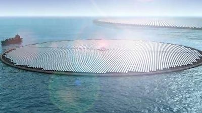 Researchers are carrying out work on a rotating solar island they believe may offer a solution to RAK's energy needs.