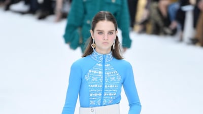 Karl Lagerfeld's last collection for Chanel Fall/Winter 2019/20 women's collection at Paris Fashion Week. Photo: Getty