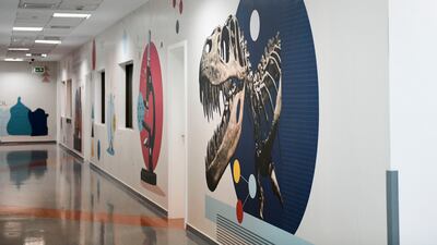 Corridors of learning at the British International School