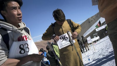 Participants get ready. Rick Findler for The National