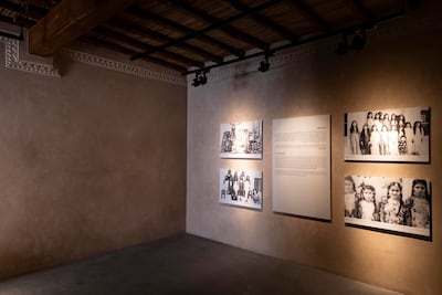 Inside the girls' classroom, one of the first in the region. Antonie Robertson / The National