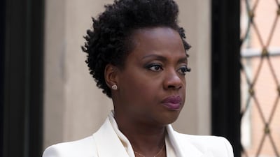 Viola Davis in a scene from the feminist crime caper Widows. 20th Century Fox/AP