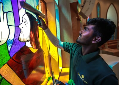 The Church of South India will serve a devoted faithful in the UAE. Victor Besa / The National