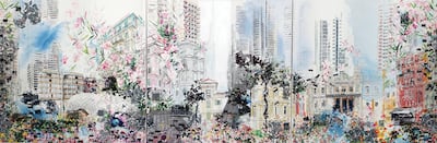 'Symbiosis' by Karine Roche. The work is part of the art and photography exhibition at the festival. Courtesy the artist and Ras Al Khaimah Fine Arts Festival