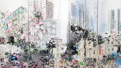 'Symbiosis' by Karine Roche. The work is part of the art and photography exhibition at the Ras Al Khaimah Fine Arts Festival 2020. Courtesy the artist and RAKFAF