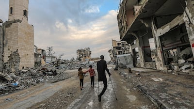The US declared last week that phase two of Gaza's peace process had begun. EPA