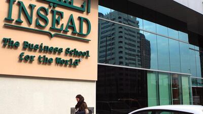 The Centre for Economic Growth will be located at Insead’s Abu Dhabi campus. Ravindranath K / The National