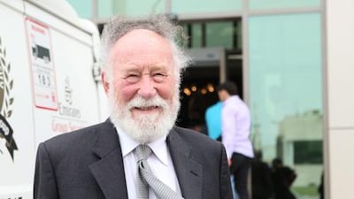 Dr Cyril Karabus, 78, is acquitted of manslaughter in his treatment of a Yemeni girl in 2002. He must now wait to fly home until prosecution decides whether to file a final appeal with the Court of Cassation. Fatima Al Marzooqi / The National