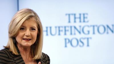 Arianna Huffington is leaving the eponymous website she founded. Denis Balibouse / Reuters
