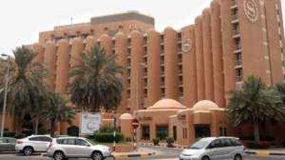 The Sheraton hotel in Abu Dhabi no longer allows diners to take food away with them.