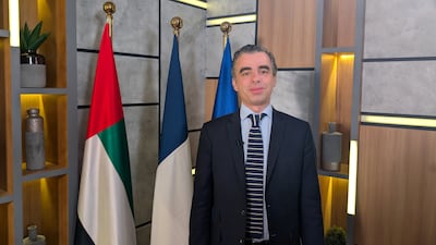 Louis Margueritte, chief executive of Business France, during his visit to Dubai. Clotilde Bigot / The National