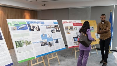 The event showcases the several decades of partnerships between the UN and UAE.