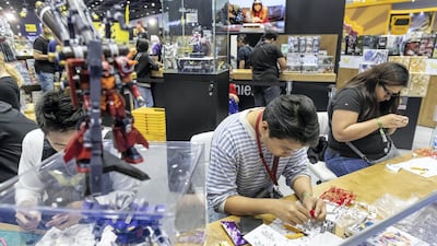 Model-making was available. Antonie Robertson / The National