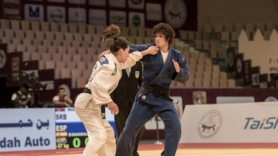 The IJF World Judo Tour’s Grand Slam Abu Dhabi. Vidhyaa for The National