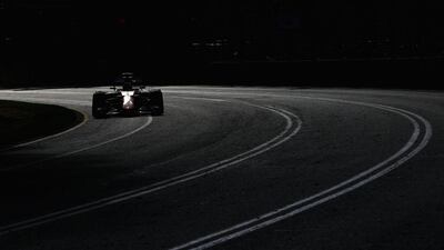 Sebastian Vettel of Ferrari drives during the Australian Grand Prix on Sunday. The four-time world champion finished third. Clive Mason / Getty Images