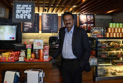 VG Siddhartha, pictured in 2015. AFP