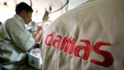 Ambitious plans by Damas to open 100 stores in India have been hindered by a restrictive cash balance.