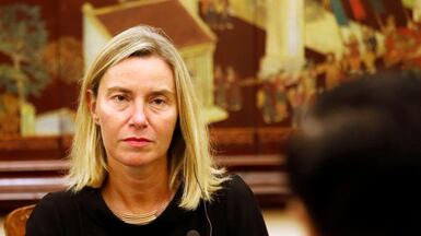 Former EU foreign policy chief Federica Mogherini has been taken into custody. Reuters