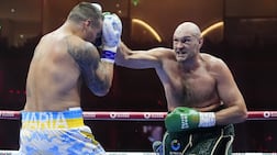 Tyson Fury will make his comeback against Arslanbek Makhmudov on April 11 in a fight that will be screened on Netflix. PA