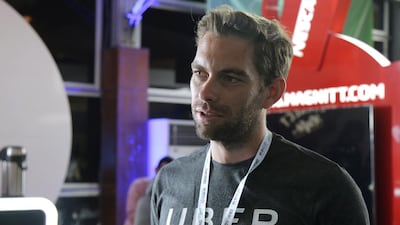 Chris Free looks after the UAE and Qatar business for Uber. Jeffrey E Biteng / The National
