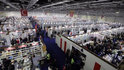 The 53rd Cairo International Book Fair opened with a sizeable turnout. EPA