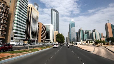 Hamdan Street is a great option for those looking for affordable properties, with two-bedroom apartments going for as little as Dh61,000. Victor Besa / The National