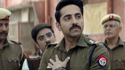 Ayushmann Khurrana in 'Article 15'. Photo: You Tube/Zee Music Company
