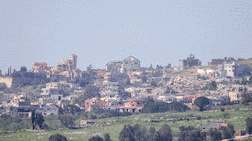 Israeli destruction in Lebanon.