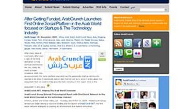ArabCrunch will help support Arab technology entrepreneurs with links to available funds, lawyers and services that help incubate businesses.
