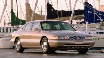 The 1997 Lincoln Continental. Ford Motor Co / AP Photo