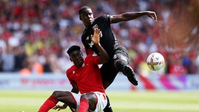 Kurt Zouma - 6. Had a torrid time in defence against Awoniyi, he struggled to keep track of the Forest forward all game. Getty