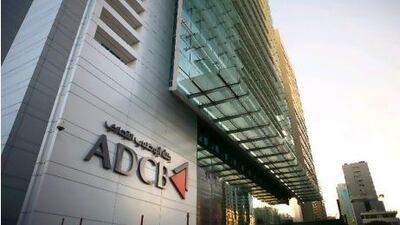 ADCB shares rose to their highest level in more than two years yesterday. Galen Clarke / The National