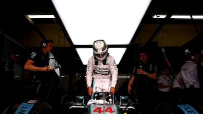 With the driver’s title already in his position, Lewis Hamilton does not appear to be taking the remaining Formula One races as seriously. Mark Thompson / Getty Images