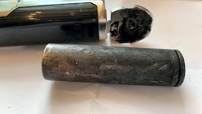 Mr Tooby believes the lithium battery became damaged