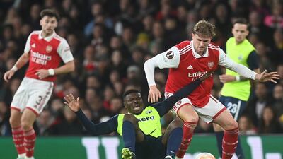 Rob Holding 7: Another who found Tosin a handful early on before stamping his authority on the game, only for Arsenal to become nervy at the back in the remaining 10 minutes as Zurich pressed for leveller. EPA