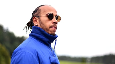 British Formula One driver Lewis Hamilton of Mercedes arrives to the race track on the media day of the Formula One Grand Prix of Austria at the Red Bull Ring in Spielberg. EPA