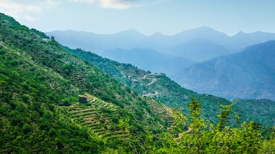 Mountains in Jazan, Saudi Arabia. Photo: Saudi Tourism Authority / Shutterstock
