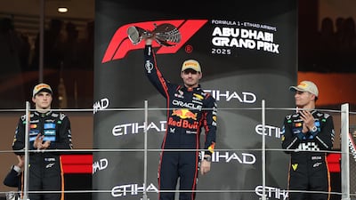 Red Bull driver Max Verstappen won the Abu Dhabi Grand Prix