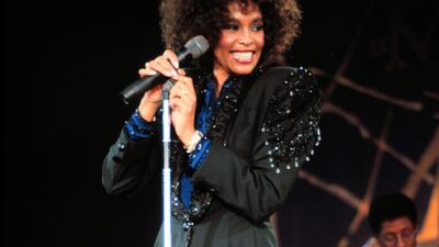 Performing in 1987. Getty Images
