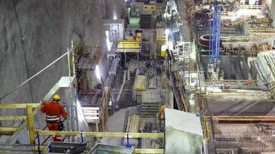 The Emosson Dam can be accessed by a mountain road that is open to the public during the summer season. Pierre Albouy / Reuters