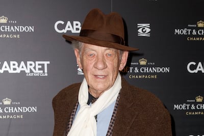 British actor Ian Mckellan was knighted for his services to the performing arts. Getty Images