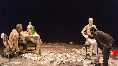 A live show production from the 2016 Dubai Festival of Youth Theatre. Courtesy: Dubai Culture and Arts Authority. NOTE: Dubai Festival of Youth Theatre story