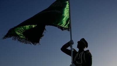 The Interior Ministry said having the security forces present confirmed Saudi Arabia's "readiness to serve the guests of God". AP Photo