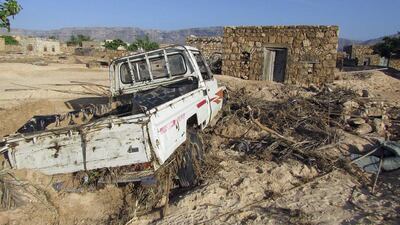 Heavy rain and strong winds from Cyclone Megh took Socotra’s port out of service and caused extensive damage to the island’s roads, 80 percent of which became impassable. Reuters / Stringer