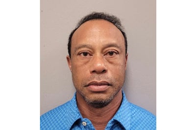 A handout mugshot of Tiger Woods provided by the Martin County Sheriff's Office. AFP